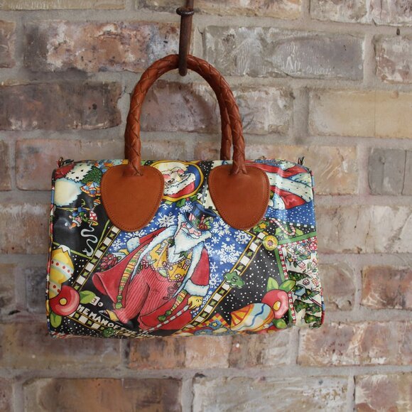 Mary Englebrit Vintage MAN OF THE HOUR Christmas Purse by Nordic House Designs - Picture 12 of 12